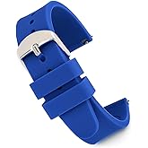 Speidel Replacement 14mm Scrub Silicone Watchband for Nurses, Doctors, Students in Multiple Colors