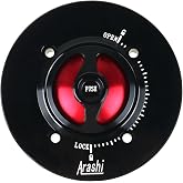 Motorcycle Fuel Tank Caps Oil Cover Cap Fit for KAWASAKI Ninja 650.400 | ONE.K.S Red Cap Covers Quick Release Keyless CNC Aluminum Fit for KAWASAKI Z900.SE Z650 Z500 Z400 ZX4RR ZX25R ZX6R Versys1000