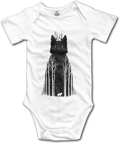 wolf onesie baby