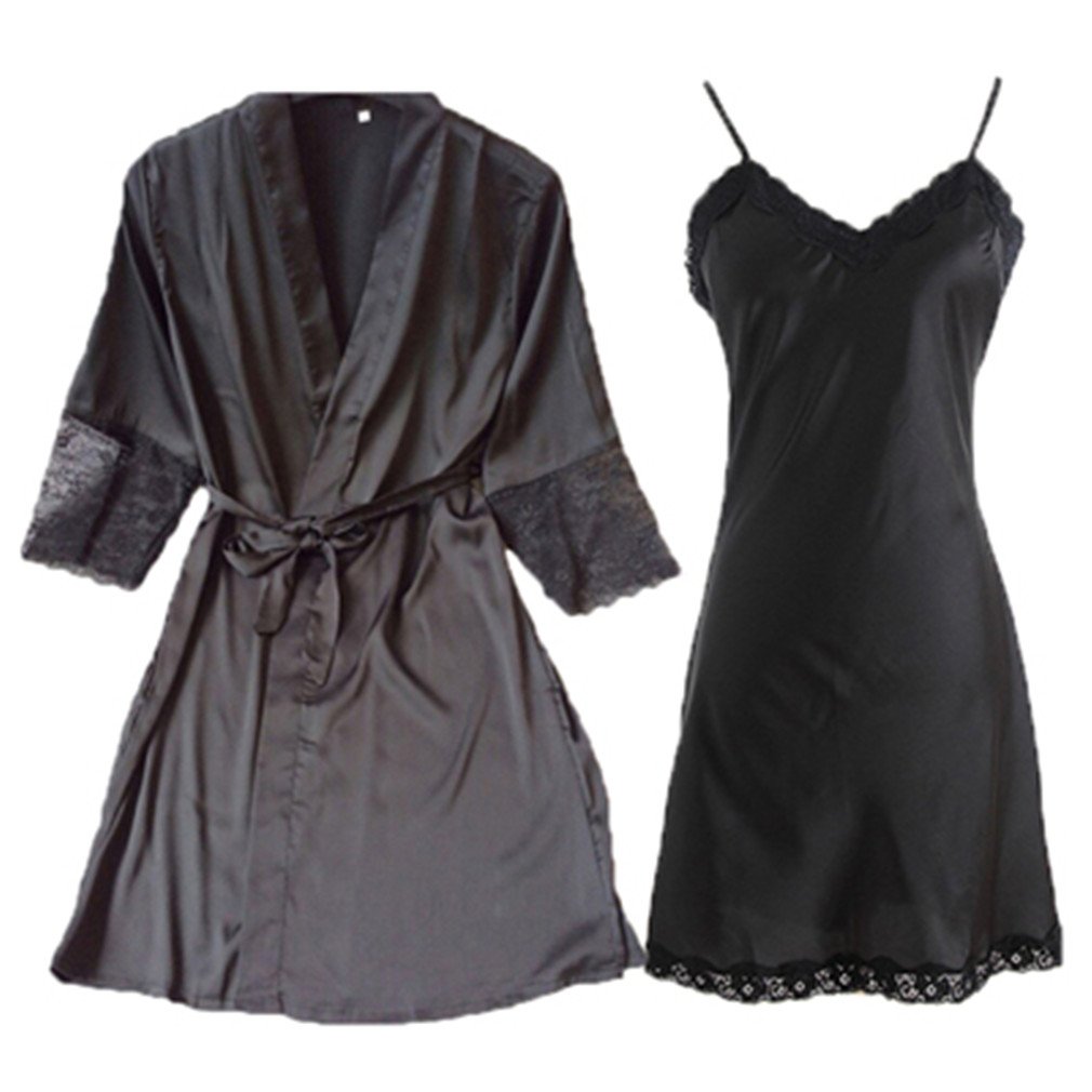 black night robe