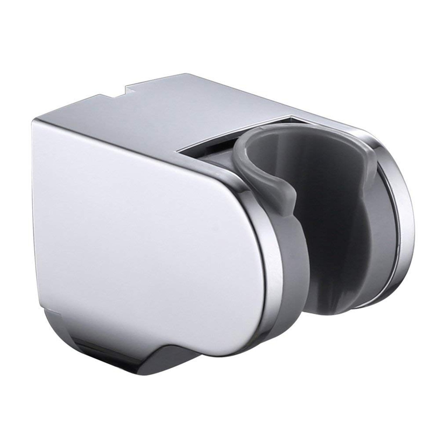 Couradric Adjustable Shower Holder Fixed Mounted Wall Bracket for Handheld Shower Head,Chrome Finish