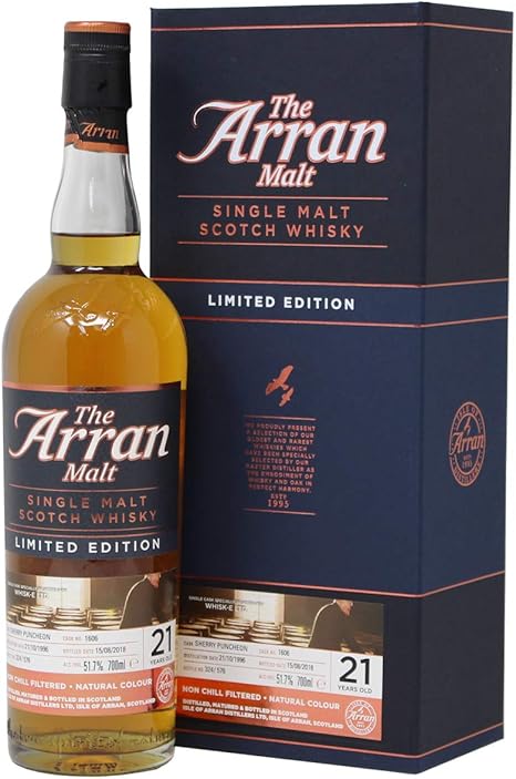 Amazon Co Jp アラン 1996 シェリーパンチョン 1606 700ml 51 7 食品 飲料 お酒