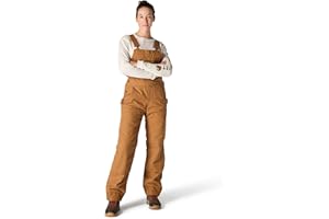 Carhartt Women's Relaxed Fit Washed Duck Insulated Bib Overall