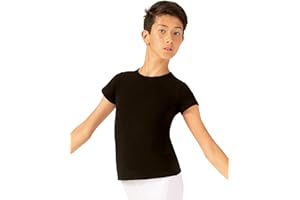 Body Wrappers Jazzy Cotton Fitted Short Sleeve Pullover Shirt
