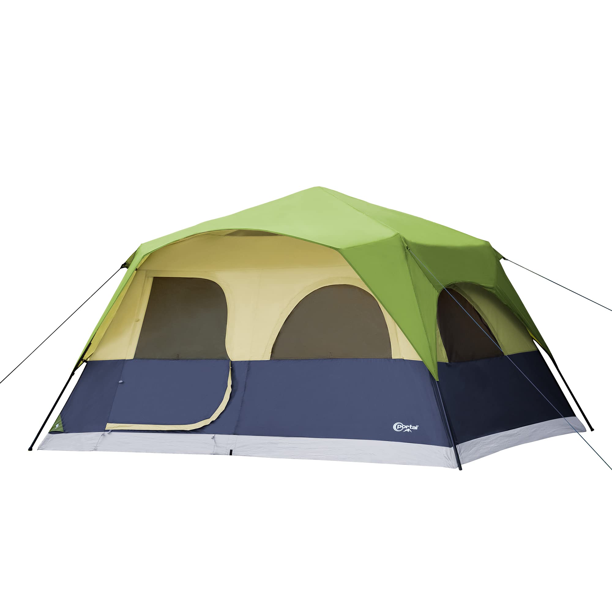 Photo 1 of ** SOLD AS IS NO REFUND/RETURN** SEE COMMENTS Portal 8 Person Instant Tent for Camping, Large Water Resistant Cabin Family Tent Easy Setup with 5 Large Mesh Windows, Rainfly, Carry Bag