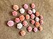 Temoyj Push Pins 24 Pcs,Decorative ThumbTacks for CorkBoard,Feature Wall, Office Organization or Home