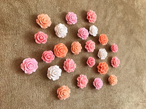 24Pcs Decorative Push pins,Cork Board Tacks,Bulletin Board Tacks,Thumb Tack Decorative for CorkBoard, Office Organization or Home (Pink)