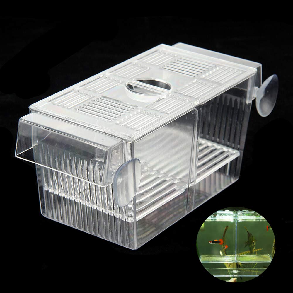 Aquarium Fish Tank Hatchery Breeder Box Breeding Tank, Baby Fish