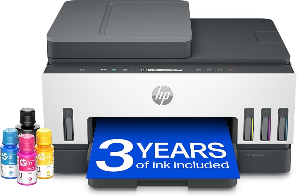 HP Smart Tank 7305 All-in-One Printer Colour Wireless Ink Tank