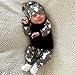 FEITONG Newborn Toddler Baby Boy Girl Deer Tops T-Shirt+Pants Leggings 3pcs Outfits Set (3 Months, Black)