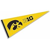 Hawkeyes Big 10 Pennant Flag