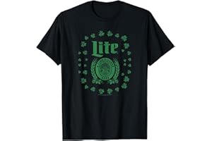 COORS Miller Lite St. Patrick's Day A Fine Pilsner Beer Distressed T-Shirt