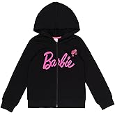 Barbie Girls French Terry Zip Up Hoodie Toddler to Big Kid