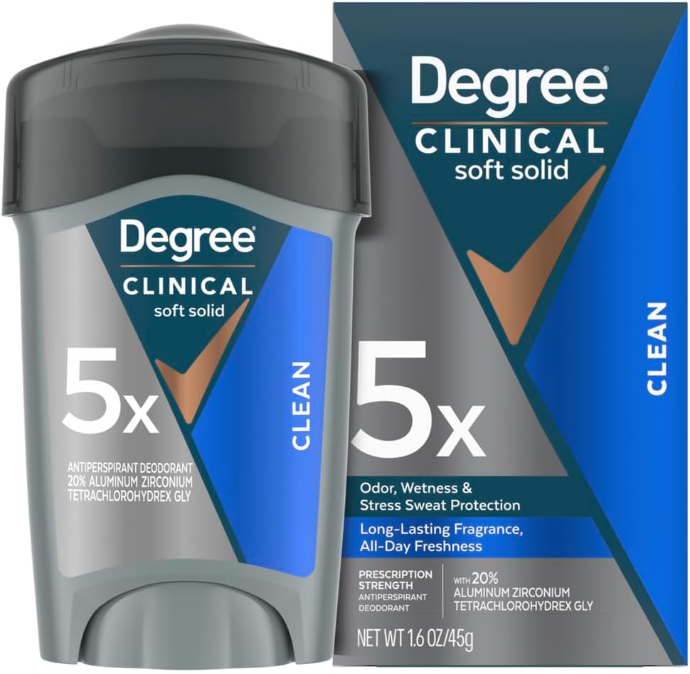 Degree Men Clinical Antiperspirant Clean 1.7 oz