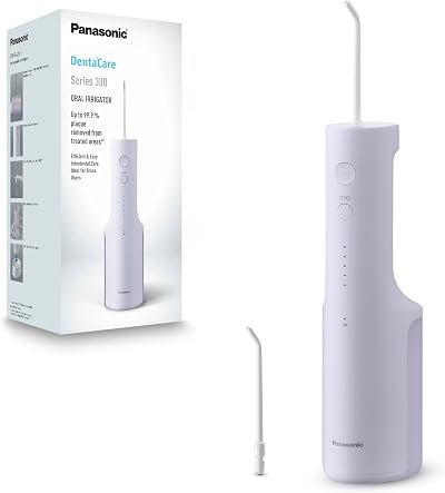 Panasonic Series 300 EW-DJ26 V311 Cordless Water Flosser 200ml IPX7 Purple