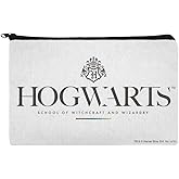 GRAPHICS & MORE Harry Potter Hogwarts Modern Logo Makeup Cosmetic Bag Organizer Pouch