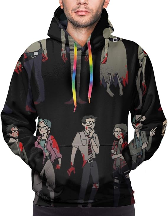 Amazon Co Jp Dead By Daylight Dbd Killers メンズ 流行 綿100 パーカー メンズ 秋服 長袖 フード付き ストリート フーディ 春秋冬カジュアル おしゃれ プルオーバー 服 ファッション小物