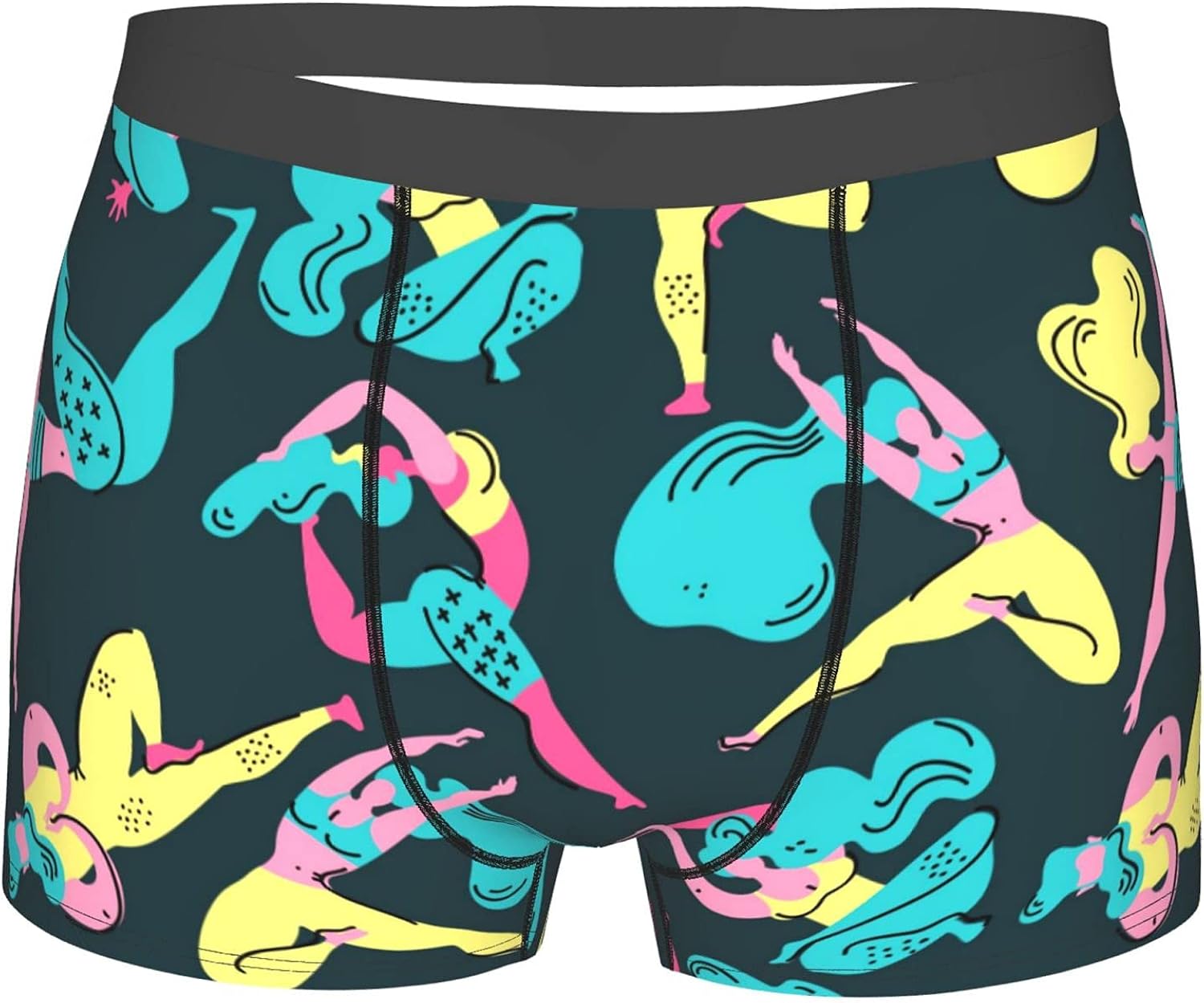 Yoga Time Stylish Boxer Briefs Men's Underwear Breathable Soft Briefs