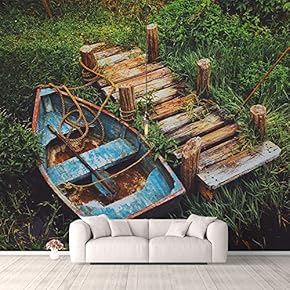 Wall Murals for Bedroom Fantasy View Mystery Collage Removable Wallpaper Peel and Stick Wall Stickers - 66x96 inches