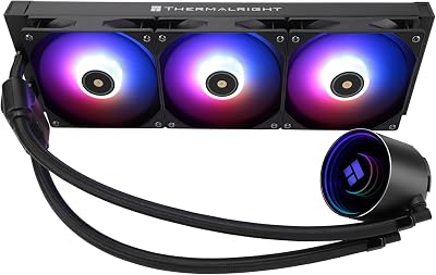Thermalright Frozen Notte 360 Black ARGB CPU Water Cooler LGA1700 AM4