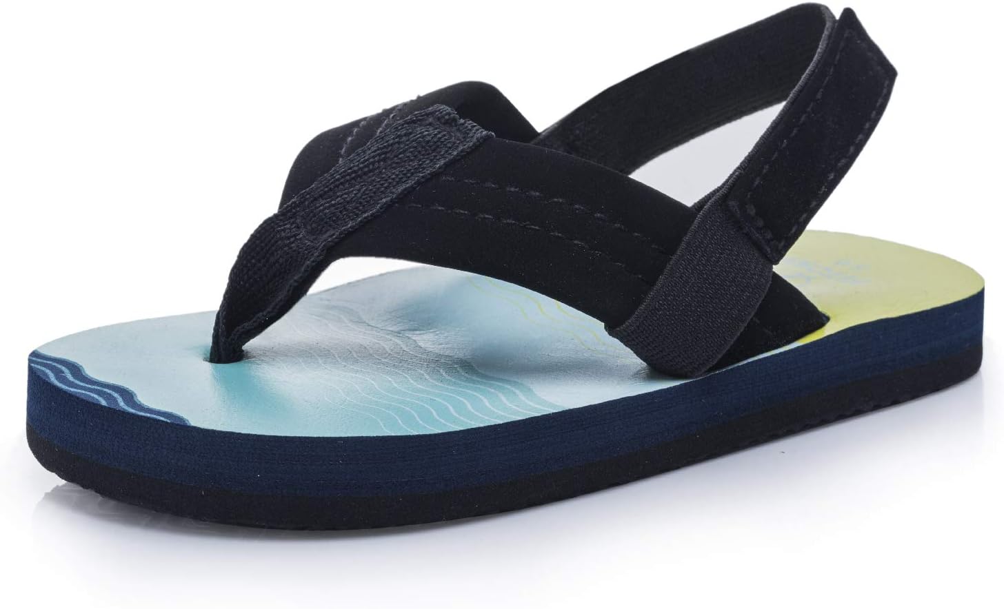 Boys Flip Flops Sandals with Back Strap for Toddler/Little Kid/Big Kid
