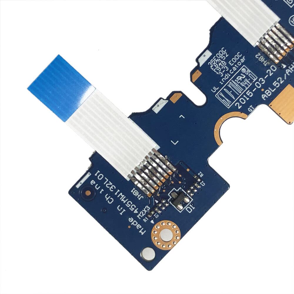 JINTAI Power Switch ONFF Button Cable for HP 15BN 15BA 15AY 15AC 15AC121DX 15AF 15AC135NA 250 G4 LSC702P 813954001 Power Button Flat Cavo