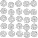 LITKO Paper Miniature Bases | Slotted Paper Figure Holder | Compatible with Dungeons and Dragons | Game Card Stands (3mm Clea