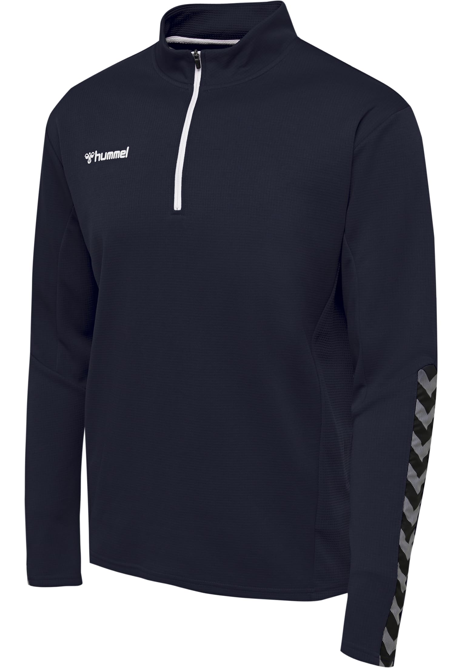 hummel, hmlAUTHENTIC HALF ZIP SWEATSHIRT, MARINE, XL