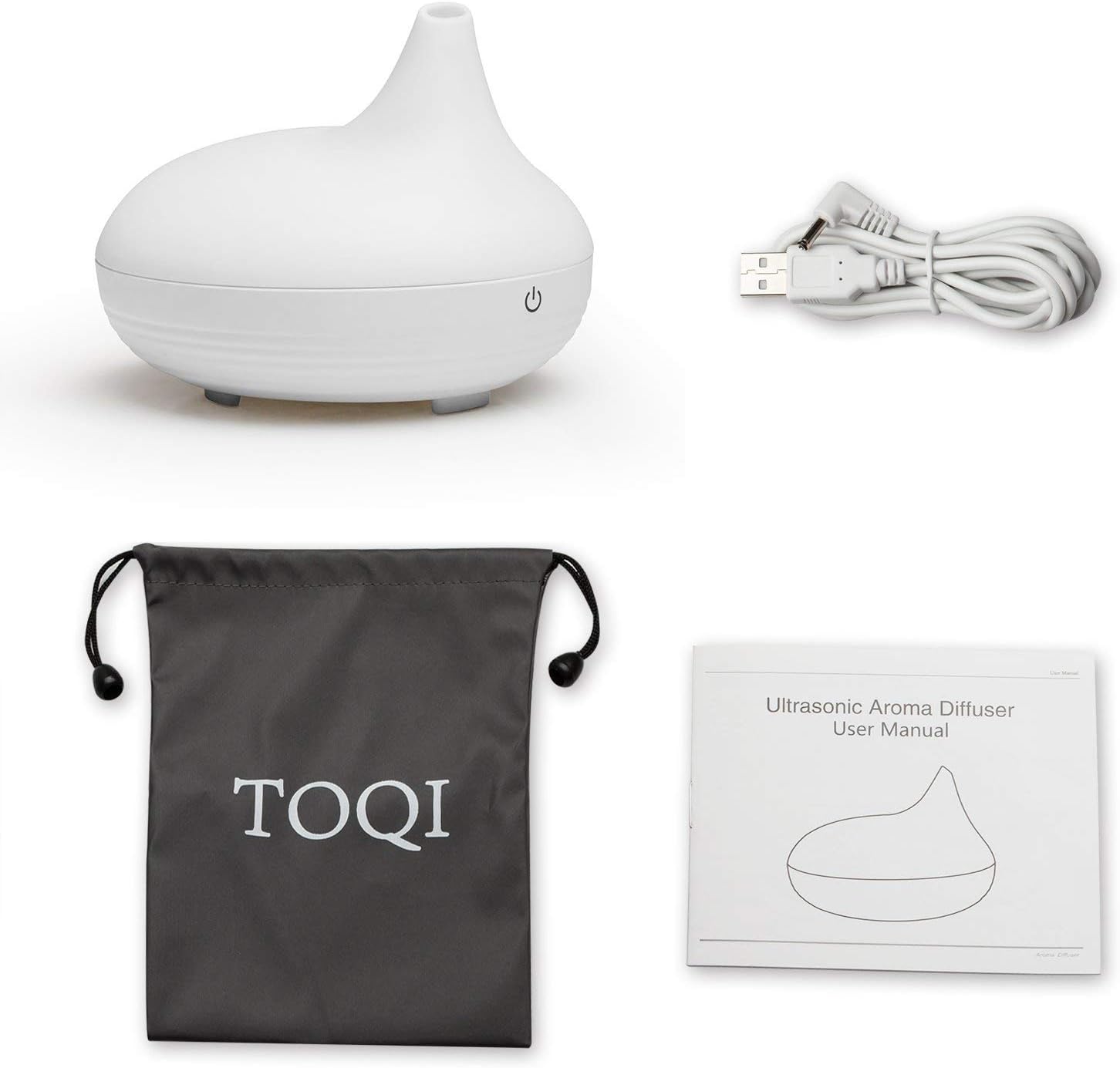 Mini Humidifier, Ultrasonic Cool Mist Personal Mini Humidifier with Auto Shut-off, USB Operated Portable Travel Humidifier Multi Use for Travel home and office Desk Desktop Car Small Baby Bedroom