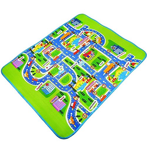 Catnew City Road Crawling Blanket Floor Carpet Newborn Baby Children Rug Play educational Mat Toys - Thumbnail 2