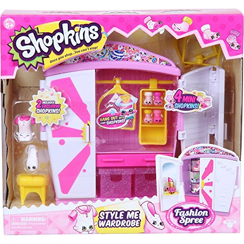 Shopkins Style Me Wardrobe Fashion Playset