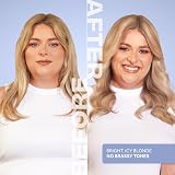 Lee Stafford Blue Toner Hair Mask | Bleach Blonde Ice White | Conditions & view 8