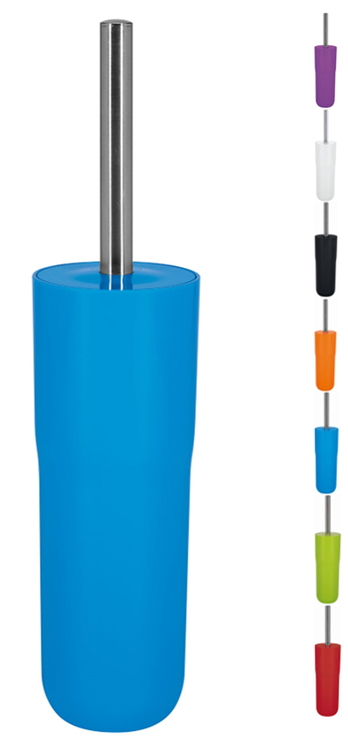 Spirella Polystyrene Cocco Toilet Brush, Blue