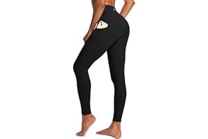 IUGA High Waist Yoga Pants with Pockets, Leggings for Women Tummy Control, Workout Leggings for Women 4 Way Stretch