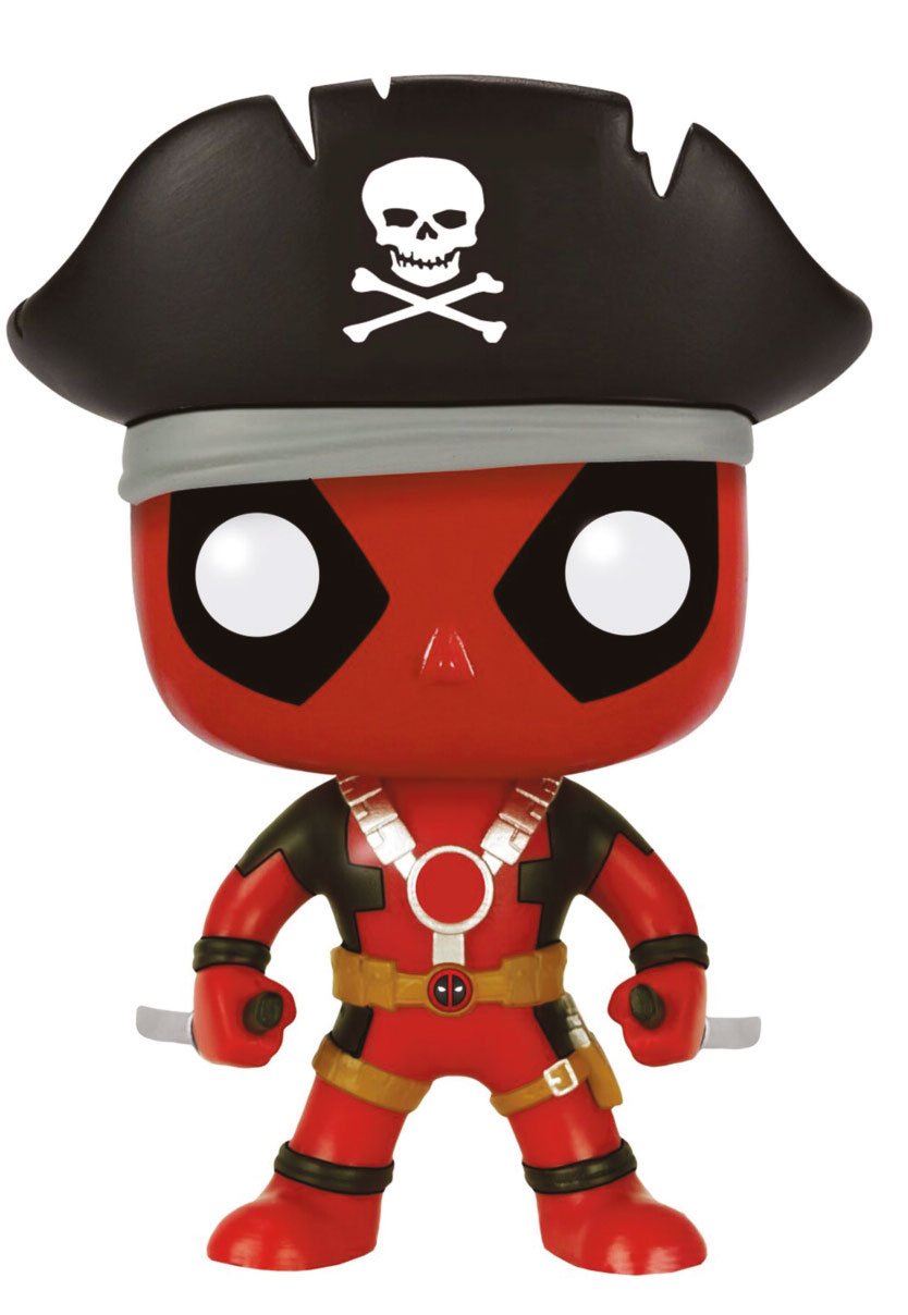 Funko Pirate Deadpool (Marvel) Limited Edition Pop! Bobble-Head Vinyl Figure