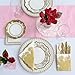 Talking Tables Gold Party Decorations | Gold Paper Plates | White And Gold Plates | Great For Wedding, Bridal Shower, Christmas And Birthday Decorations | Large