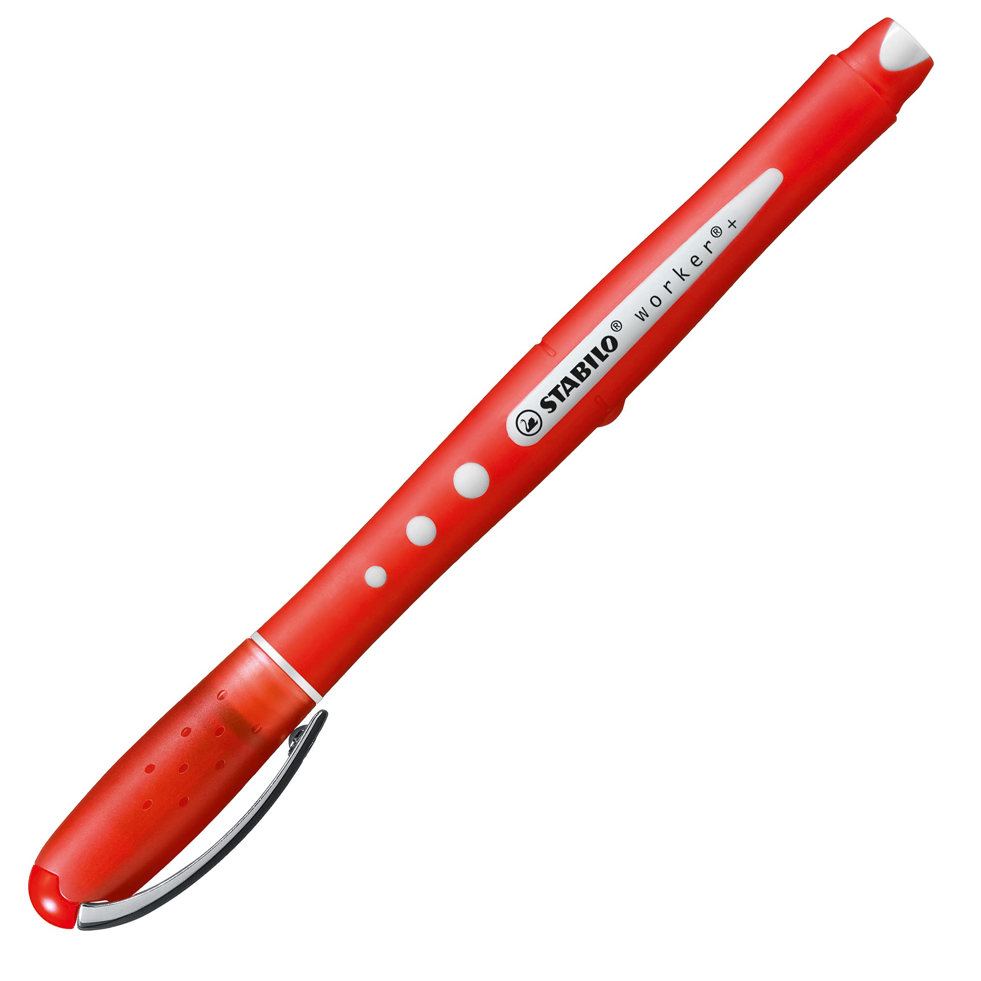 Rollerball - STABILO worker+ colorful - Pack of 1 - Red