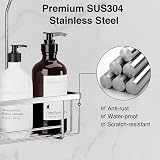 Pickpiff Hanging Shower Caddy SS304 Stainless Steel No Drilling Shelf view 2