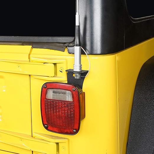 Hooke Road 19972006 Jeep Wrangler TJ Auto CB Antenna Mount Bracket