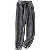 AUPancc Flannel Pajama Pants Women - Fleece Pajama Pants Women with Pockets
