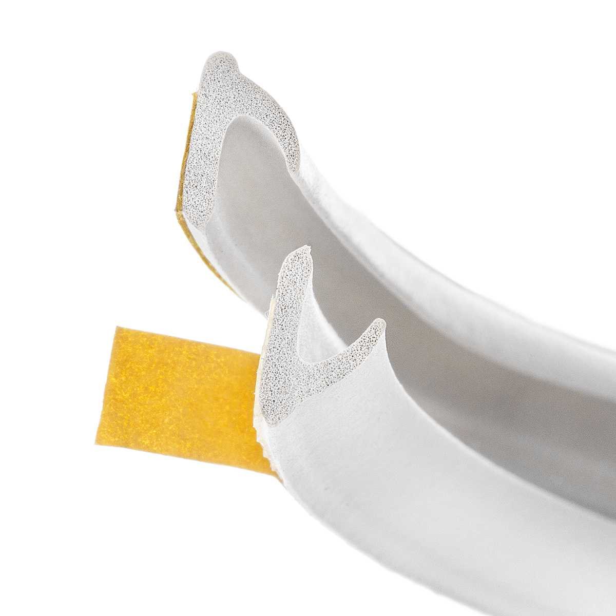 Paraspifferi Porta Guarnizione Autoadesiva Per Porte - Silicone 5m, Antispifferi E Fonoassorbente Guarnizione Paraspifferi - Foto 9