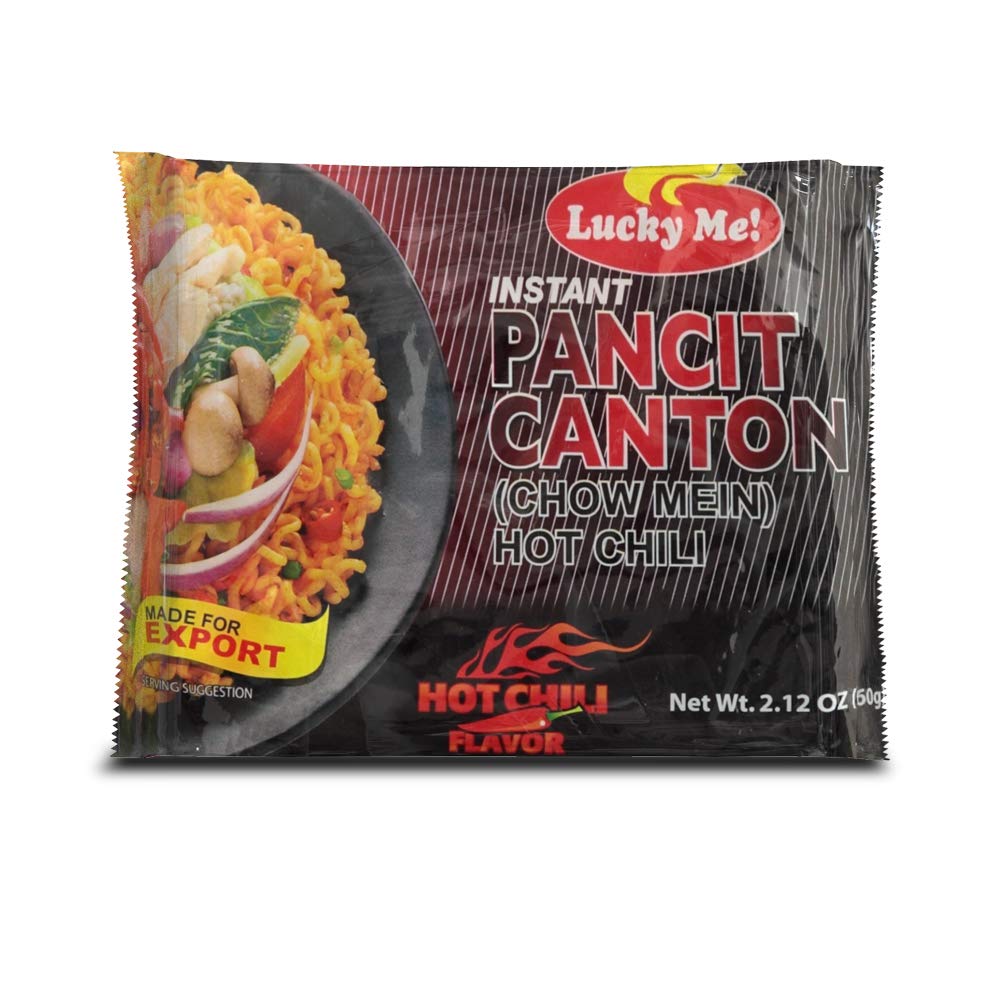 Lucky Me! Instant Noodle Soup (Hot Chili, 15 Pack) Grocery & Gourmet Food