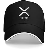 Atmostcards Xrp Hats for Men Adjustable Xrp Hat Baseball Hats for Women | Lightweight Breathable Curved Brim Baseball Hats for Men Women
