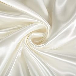 AiMay 6 Piece Satin Bedding Sheet Set Queen Off