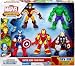 Playskool Heroes, Marvel Super Hero Adventures, Super Hero Team Pack [Wolverine, Hulk, Captain America, Iron Man, and Thor]