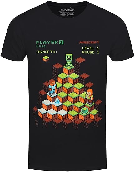t shirt minecraft bambino