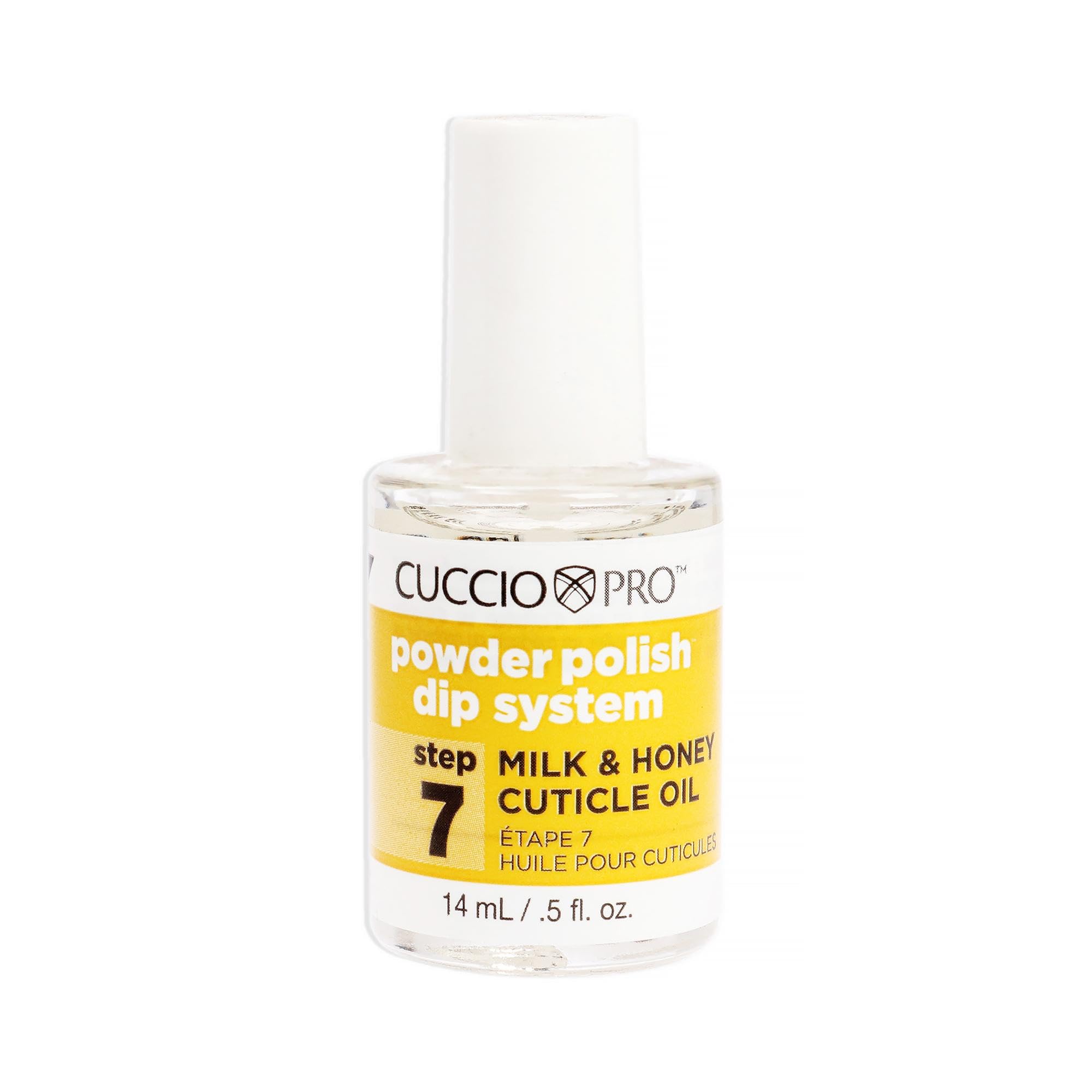Cuccio Powder Polish Dip System Step 7 Milk and Honey Cuticle Oil