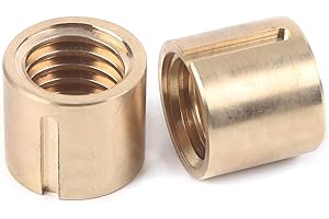 QXNASU 2 PCS Mill Machine Parts X AXIS Longitudinal Feed Nut Fit For Bridgeport Milling