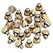 Mudder 30 Pack Misting Nozzles Brass Misting Nozzle for Greenhouse Landscaping Dust Control and Outdoor Cooling System, 10/24 UNC