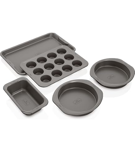 Amazon.com: Ninja B35005 Foodi NeverStick Premium 5-Piece Bakeware